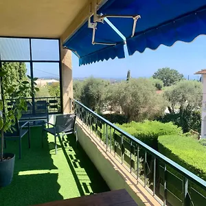 T3 Vue Grande Terrasse Vence